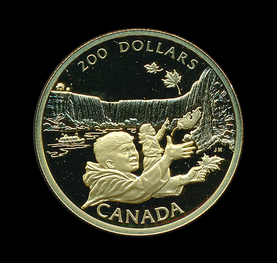 Canada 200 dollar goud